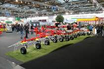 Pöttinger Kreisel am 16.11.19 auf der Agritechnica in Hannover