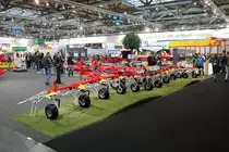 Pöttinger Kreisel am 16.11.19 auf der Agritechnica in Hannover