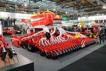 Pöttinger Saatmaschine am 16.11.19 auf der Agritechnica in Hannover