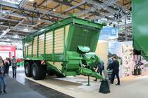 Krone Häckselwagen am 16.11.19 auf der Agritechnica in Hannover