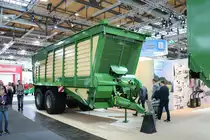 Krone Häckselwagen am 16.11.19 auf der Agritechnica in Hannover