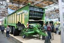 Krone Ladewagen am 16.11.19 auf der Agritechnica in Hannover