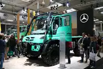 Mercedes Benz Unimog U530 am 16.11.19 auf der Agritechnica in Hannover
