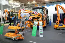 Mercedes Benz Unimog U530 am 16.11.19 auf der Agritechnica in Hannover