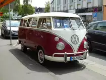 =VW T1, gesehen in Bad Camberg im Juni 2019