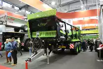 Fliegl Miststreuer am 16.11.19 auf der Agritechnica in Hannover