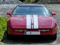 Eine Corvette C4 Ende August 2019 in Mauterndorf.