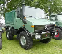 =Unimog 1400, Bj. 1995, 200 PS, ausgestellt bei der Oldtimeraustellung vom Landmännerverein Bermuthshain im Juni 2019