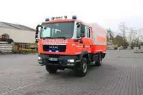 Feuerwehr Kleinostheim MAN TGM V-LKW (Florian Kleinostheim 56/1) bei der Jahresabschlussübung am 24.11.19 