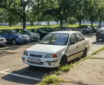Suzuki Swift II. Foto: Pécs (HU), August 2019