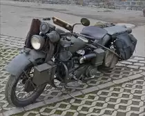 Harley Davidson Motorrad gesehen bei der Thanksgivingfeier in Munshausen (L) 23.11.2019