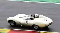 JAGUAR D-Type, Woodcote Trophy & Stirling Moss Trophy [ MRL ], bei den Spa Six Hours Classic vom 27 - 29 September 2019