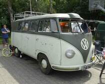 =VW T 1, präsentiert auf dem Ausstellungsgelände in Bad Camberg anl. LOTTERMANN-Bullitreffen im Juni 2019