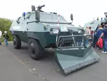 =SW 4 mit angebautem Räumschild, ausgestellt beim Tag der offenen Tür anl. 60 Jahre Bundespolizei Standort Hünfeld im September 2019