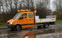 =MB Sprinter der Autobahndirektion Nordbayern eingesetzt im November 2019 an der A 3