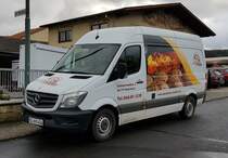 =MB Sprinter vom Backhaus MÖLLER steht im November 2019 in Kalbach
