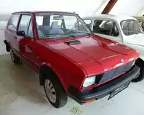 Zastava YUGO,gebaut im ehemaligen Yugoslawien, später in Serbien, von 1981 bis 2008, 4-Zyl.Ottomotor mit 1988ccm und 55PS, Technikmuseum Bistra/Slowenien, Juni 2016