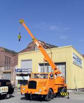 ADK 63-2 Baujahr 1973 vom VEB Schwermaschinenbau  Georgi Dimitroff  in Magdeburg, beim IFA-Oldtimertreffen 2007 in Werdau.