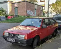 Lada Samara, fotografiert in August 2019 (Pécs, Ungarn).