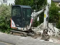 =Bobcat E 16 steht in Bad Camberg im Juni 2019