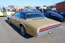 Heckansicht eines 1968´er Ford Thunderbird twodoor Hardtop Coupe. Oldtimertreffen Büsum im Sommer 2019.