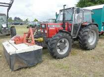 =MF 363 turbo, ausgestellt bei der Oldtimeraustellung vom Landmännerverein Bermuthshain im Juni 2019