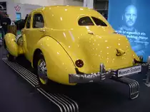 Heckansicht eines Cord 812 Sedan aus dem Jahr 1937. Essen Motor Show am 04.12.2019.