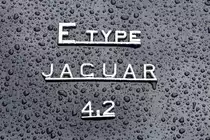 Jaguar E-Type, gesehen in der Boxengasse, bei den Spa Six Hours Classic vom 27 - 29 September 2019