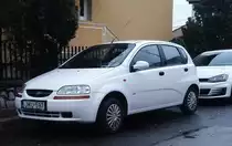 Chevrolet Kalos / Daewoo Kalos, augenommen in Oktober, 2019 (Pécs, Ungarn).