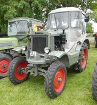 =Schlüter GZ 1351, Bj. 1946, 25/28 PS, ausgestellt bei der Oldtimeraustellung vom Landmännerverein Bermuthshain im Juni 2019