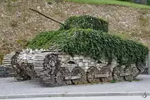 Dieser  Panzer  ist Teil der Ausstellung im Park der Militärgeschichte in Pivka. (August 2019)