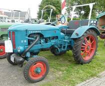 =Hanomag R 18, Bj. 1957, ausgestellt bei der Oldtimeraustellung vom Landmännerverein Bermuthshain im Juni 2019