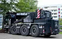Ein LTC 1045-3.1 Kompaktkran - Liebherr der Fa. ENGEL-KRANE am 05.05.19 Berlin Marzahn.