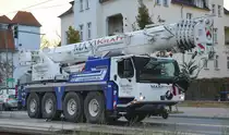 Ein LIEBHERR LTM 1070/1090? Mobilkran der Fa. MAXIKRAFT am 07.11.19 Berlin Karlshorst.