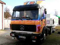 MB1422 Zugmaschine eines Zirkusunternehmens anl�sslich eines Gastauftrittes in Ried i.I.; 090321