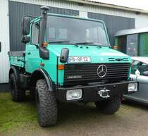 =Unimog, ausgestellt bei der Oldtimeraustellung vom Landmännerverein Bermuthshain im Juni 2019