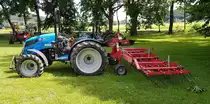 =Landini Mistral 50, gesehen beim Tag der offenen Tür beim Landwirtschaftszentrum Eichhof im Juni 2019