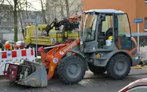 Radlader ATLAS WEYCOR AR 65e (Atlas Weyhausen GmbH) am 13.12.19 Berlin Pankow.