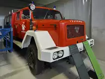 Das Feuerwehrfahrzeug TAM 125T 10 war Ende August 2019 im Park der Militärgeschichte in Pivka zu sehen.
