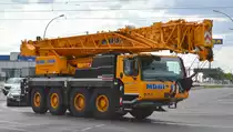 Ein LIEBHERR LTM 1070/1090? Mobilkran der Fa. MOBI-HUB Berlin am 13.08.19 Berlin Marzahn.