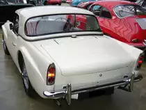 Heckansicht eines Daimler SP 250 Roadster aus dem Modelljahr 1960. Classic Remise Düsseldorf im Januar 2011.