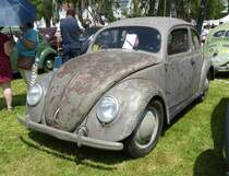 =Brezel-Käfer steht auf dem Ausstellungsgelände in Bad Camberg anl. LOTTERMANN-Bullitreffen im Juni 2019