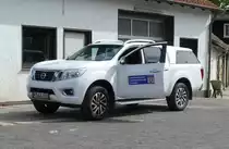 =Nissan Navara, vom Landesbetrieb Landwirtschaft Hessen, gesehen am Tag der offenen Tür beim Landwirtschaftszentrum Eichhof im Juni 2019