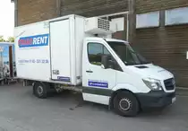 =MB Sprinter als Kühlfahrzeug der Firma FRIGORENT, gesehen am Tag der offenen Tür beim Landwirtschaftszentrum Eichhof im Juni 2019