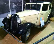 BMW 315, Baujahr 1935, 1490ccm, 34PS, Vmax.100Km/h, Technikmuseum Bistra/Slowenien, Juni 2016