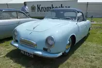 =Wendler-Cabrio auf Käferchassis steht auf dem Ausstellungsgelände in Bad Camberg anl. LOTTERMANN-Bullitreffen im Juni 2019