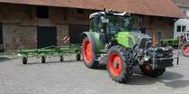 =Fendt 210 Vario, gesehen am Tag der offenen Tür beim Landwirtschaftszentrum Eichhof im Juni 2019