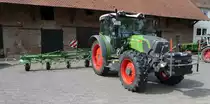 =Fendt 210 Vario, gesehen am Tag der offenen Tür beim Landwirtschaftszentrum Eichhof im Juni 2019