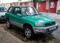 Toyota RAV 4 der ersten Generation. Aufnahme: Septeber, 2019 Budapest Ungarn.. 