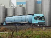 Mercedes Actros 1844 stand am 23.03.2009 in Warmsen.